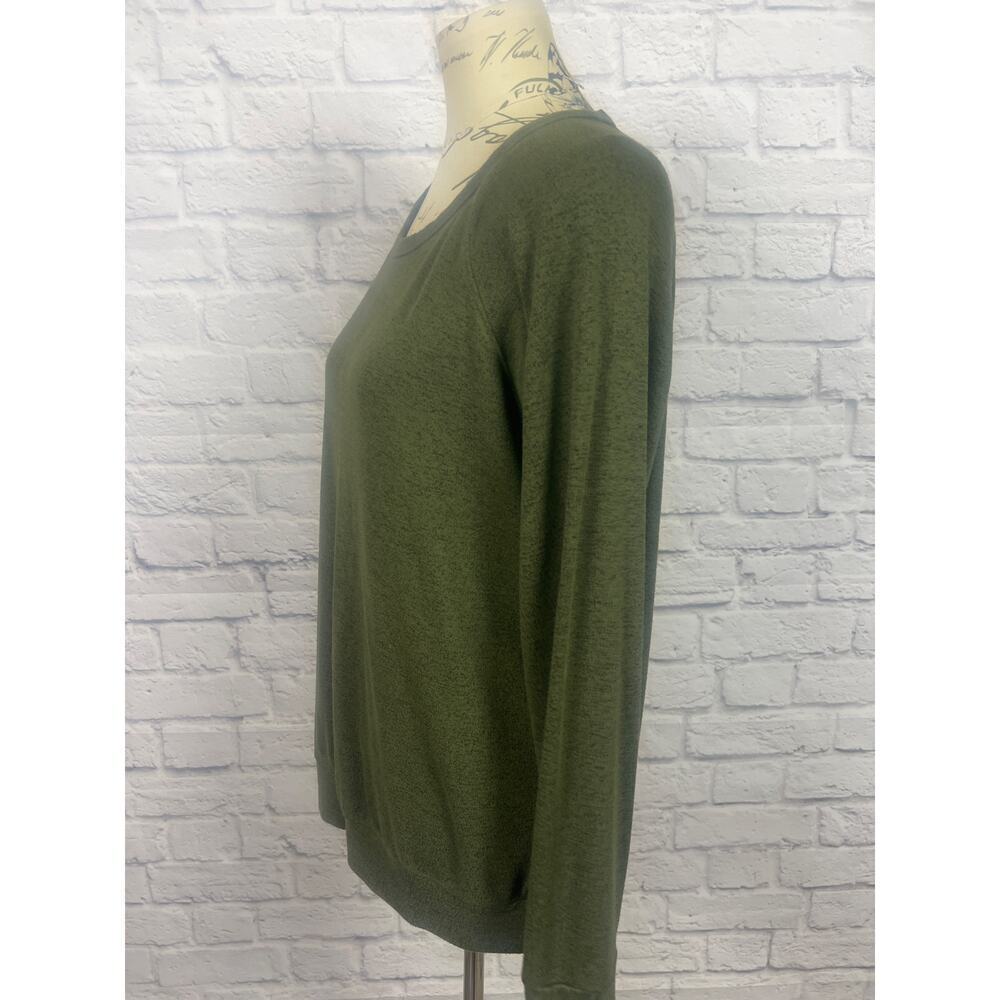 Buffalo by David Bitton Long Sleeve Casual Green Blouse - Picture 5 of 6